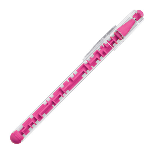 Pink Logo Maze Pens